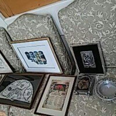 Large Lot of Judaica Art and More