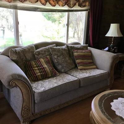 Neutral Colors Sofa with matching chaise