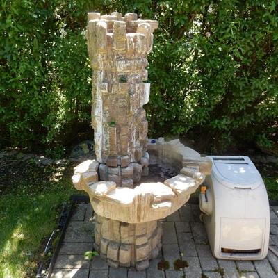 Patio furnishing, fountains, and statuary will also be available. This flagstone fountain is unique and stunning. BUY IT NOW $300.00