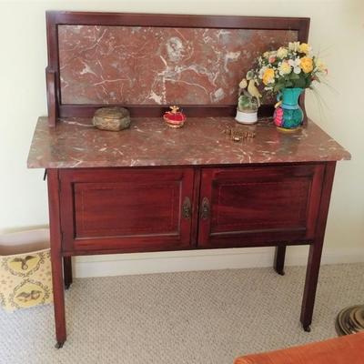 Marble washstand