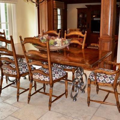 Artistica kitchen table and 6 chairs