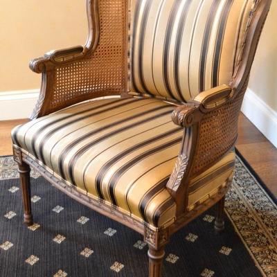 Century Furniture caned chair