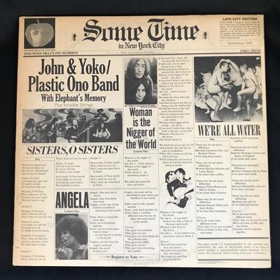 LP | Record | Vinyl. John & Yoko / Plastic ono Band.