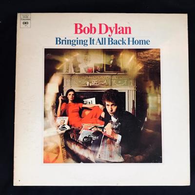 LP (record). Bob Dylan. Bringing it all back home.
