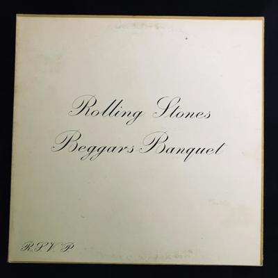 LP | Record | Vinyl.  The Rolling Stones. Beggers Banquet. RSVP.