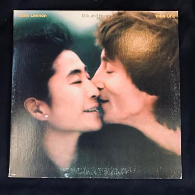 LP | Record | Vinyl. John Lennon & Yoko Ono. Milk and Honey.