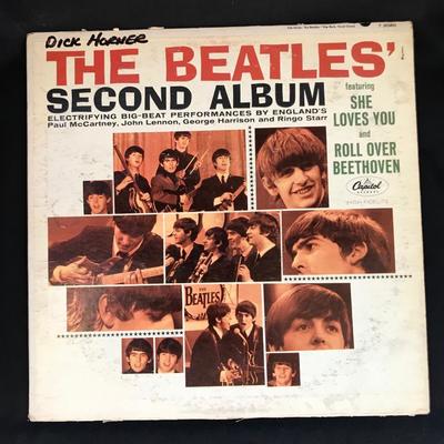 LP | Record | Vinyl. The Beatles' second album.