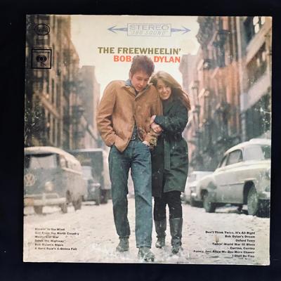 LP (record). Bob Dylan. The Freewheeling' Bob Dylan.