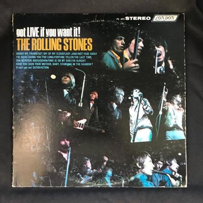 LP | Record | Vinyl. The Rolling Stones. Got live if you want it.