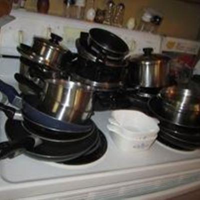 Cookware- pots and pans