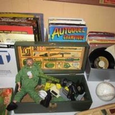 Vintage Toys and Records- GI Joe, 