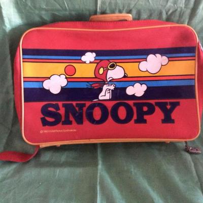 Aviva Snoopy Child's Suitcase