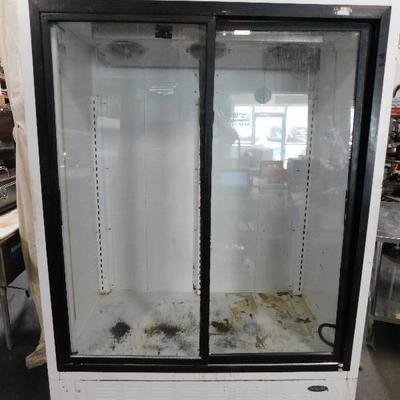 Norlake 2 Door Glass Display Cooler