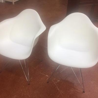 Pr. Eames Design Molded Chairs