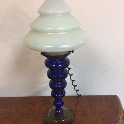 Lundberg Studio Art glass lamp