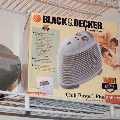 Black and Decker heater fan