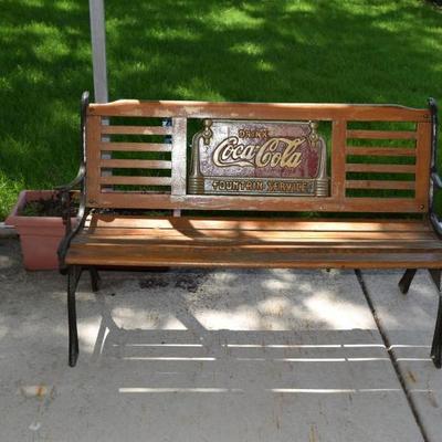 Coca Cola Bench