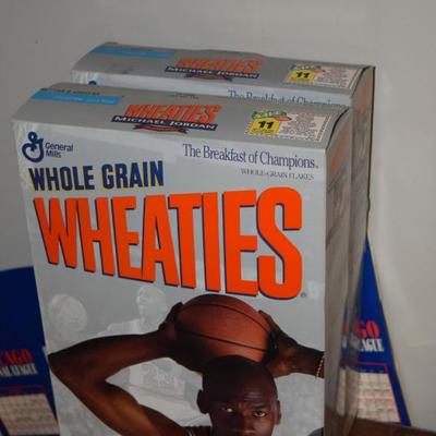 Wheaties box with Michael Jordan