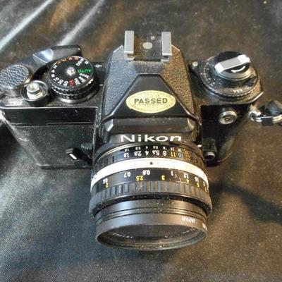 Nikon FE SLR Camera