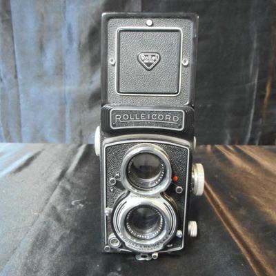 Rollei Rolleicord Vb type Camera, Scheider Xenar Lens.