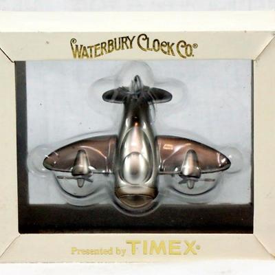 Timex Waterbury Plane Clock NIB Never Opened