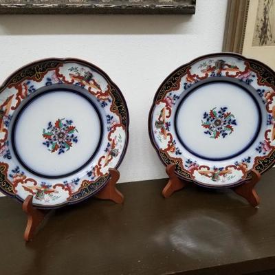 Nice pair of antique plates