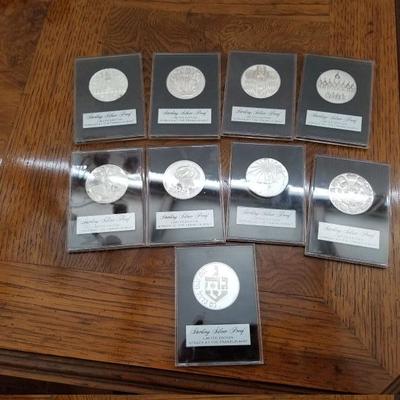 Sterling commemorative coins