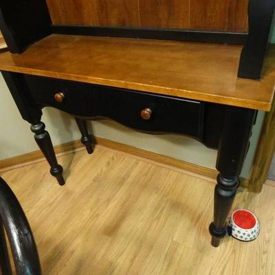 2 pc matching china cabinet on spindle legs w/ 1 d ...
