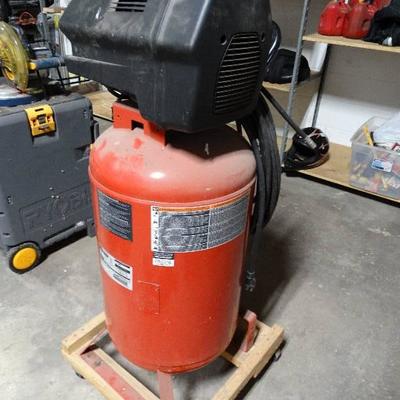 Craftsman 5.5 hp 22 gallon air compressor on rolli ...
