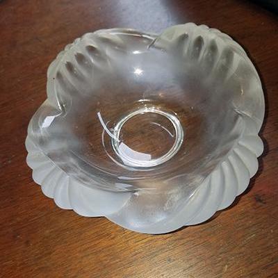 Lalique crystal bowl