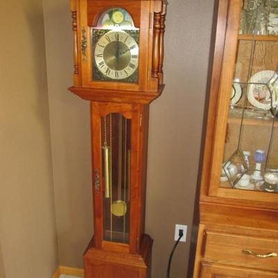 Hand made grandfather clock