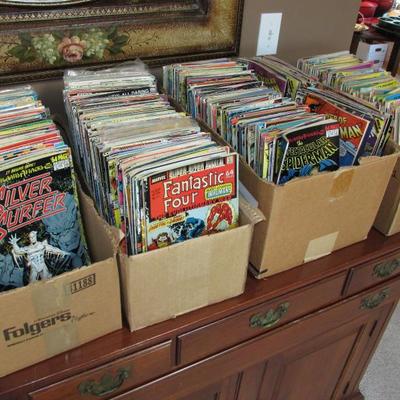 Hundreds of comics from the 70s and 80s