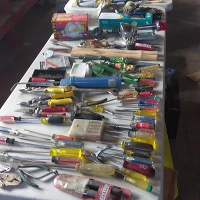 Tools in garage