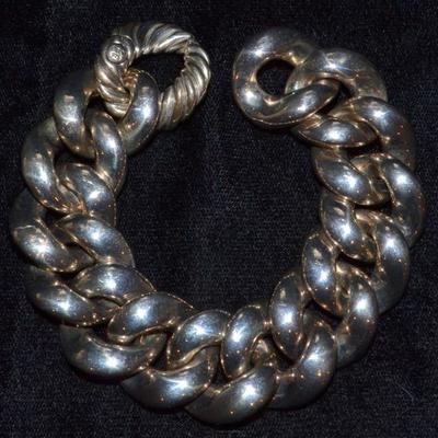 Sterling silver David Yurman bracelet