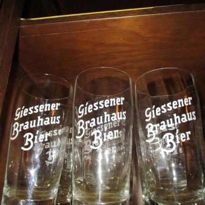 Vintage German beer glasses