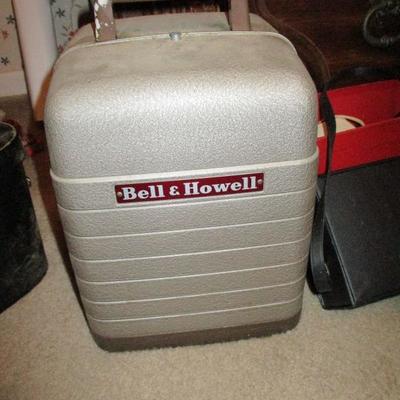 Vintage Bell and Howell movie projector