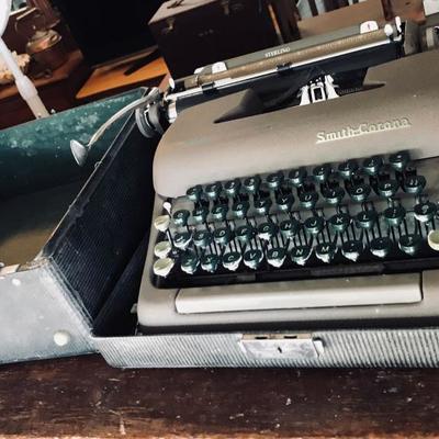 Vintage Smith Corona typewriter. $95