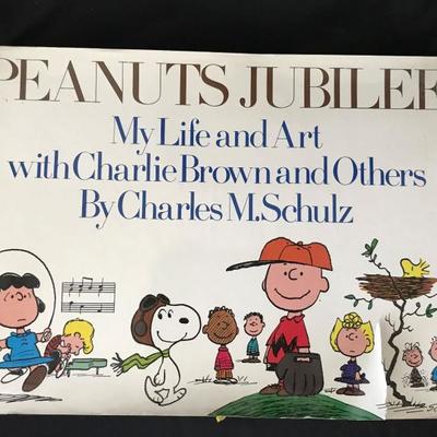 Peanuts Jubilee. My life with Charlie Brown and others by Charles M. Schulz. First edition. Good condition; slight tear on cover, and...