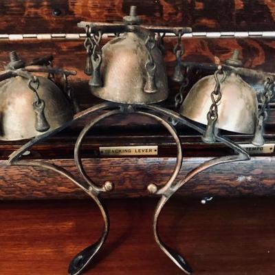 Antique 1800's carriage sleigh bells. $75