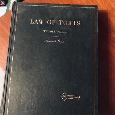 Law of Torts. William Prosser.