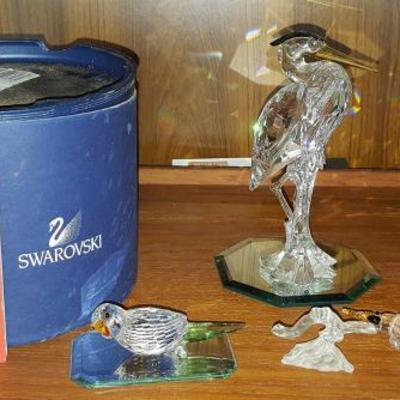HWS009 More Swarovski Crystal Figurines