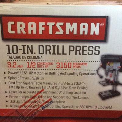 HWS081 Sear's Craftsman Drill Press Tool
