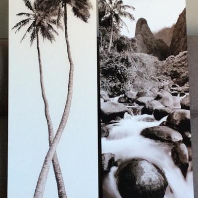 WWL010 Maui Iao Needle & Coconut Tree Art