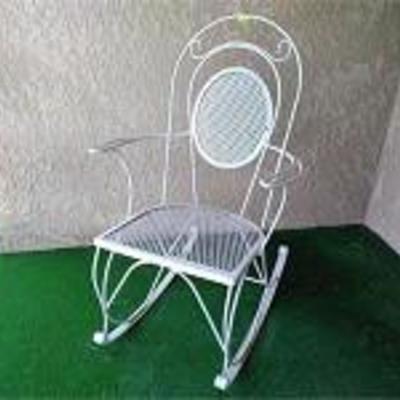 Wrought Iron Rocking Chair