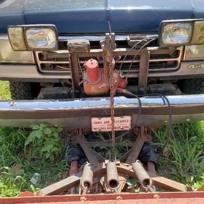 1990 Ford Bronco 4x4 with Western Plow Blade See V ...