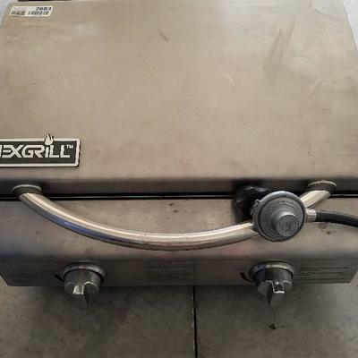 Nexgrill Table Top LPG Gas Grill Portable Stainles ...