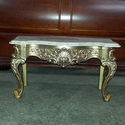 Miniature Gilded Side Table