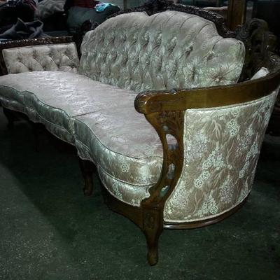 Hand Carved Antique Couch