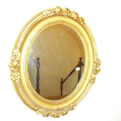 Gilded mirror "as is" $95