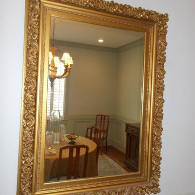 Gilded mirror "as is" $150